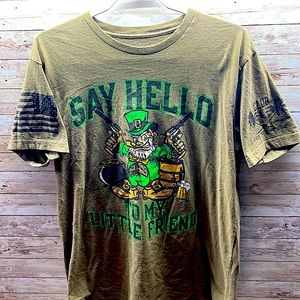 Grunt Style - Large - Mens t-shirt - Leprechaun